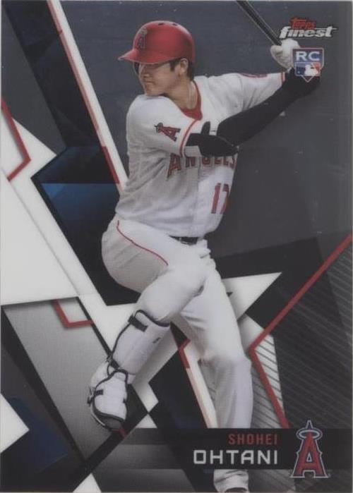 2018 Topps Finest - Shohei Ohtani #100