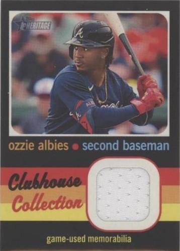 2020 Topps Heritage High Number - Ozzie Albies #CCR-OA