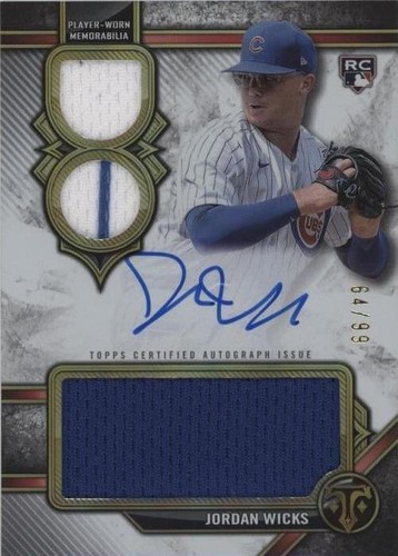 2024 Topps Triple Threads - Jordan Wicks #RAR-JWI