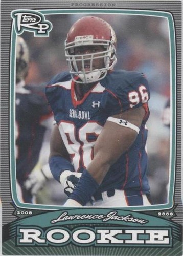 2008 Topps Rookie Progression Lawrence Jackson #PR-LJ