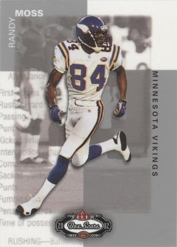 2002 Fleer Box Score Randy Moss #18