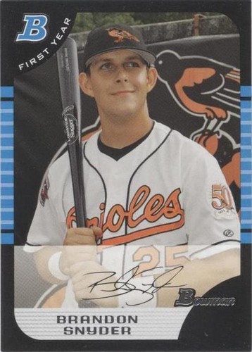 2005 Bowman Draft Picks & Prospects - Brandon Snyder #BDP94