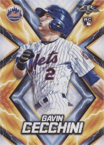 2017 Topps Fire - Gavin Cecchini #142