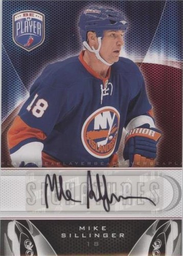 2009-10 Upper Deck Be a Player - Mike Sillinger #S-MS