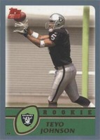 2003 Topps Teyo Johnson #382