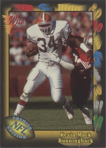 1991 Wild Card Kevin Mack #55