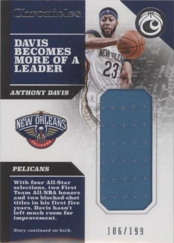 2017-18 Panini Chronicles - Anthony Davis #CS-ADV