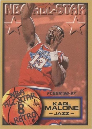 1996-97 Fleer European Edition - Karl Malone #314