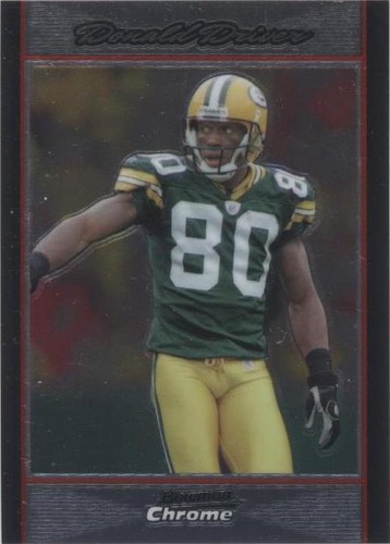 2007 Bowman Chrome Donald Driver #BC145