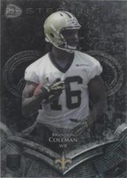 2014 Bowman Sterling Brandon Coleman #62