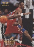 1996-97 Fleer Sprite - Allen Iverson #28