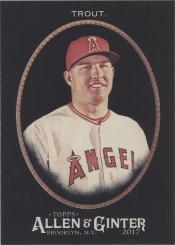 2017 Topps Allen & Ginter's X - Mike Trout #10