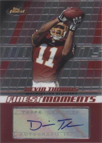 2008 Topps Finest Devin Thomas #FMA-DT