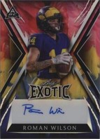 2023 Leaf Exotic Roman Wilson #BA-RM1