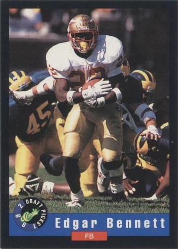 1992 Classic Draft Picks Edgar Bennett #20