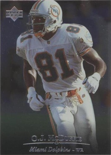 1996 Upper Deck Silver Collection O.J. McDuffie #106