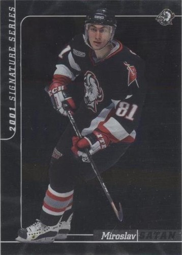 2000-01 In the Game Be A Player Signature Series - Miroslav Satan #234
