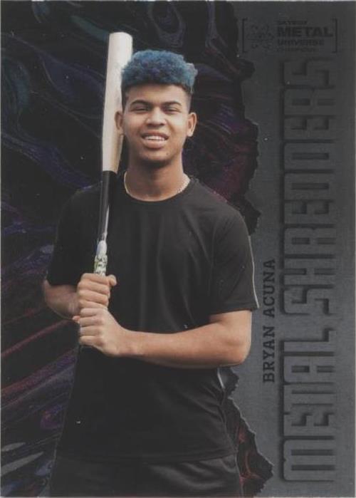 2022 Skybox Metal Universe Champions - Bryan Acuna #140