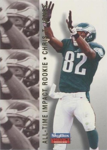 1996 Skybox Impact Rookies Chris Jones #86