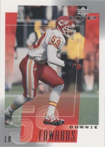 2001 Upper Deck MVP Donnie Edwards #130