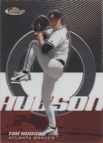 2005 Topps Finest - Tim Hudson #126