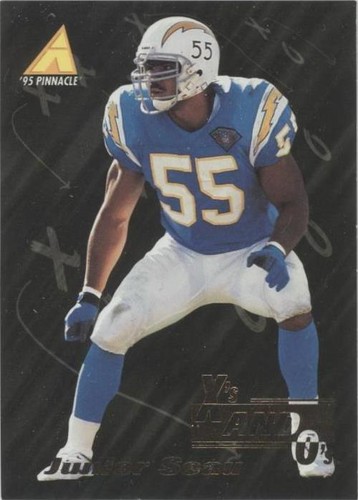 1995 Pinnacle Club Collection Junior Seau #223