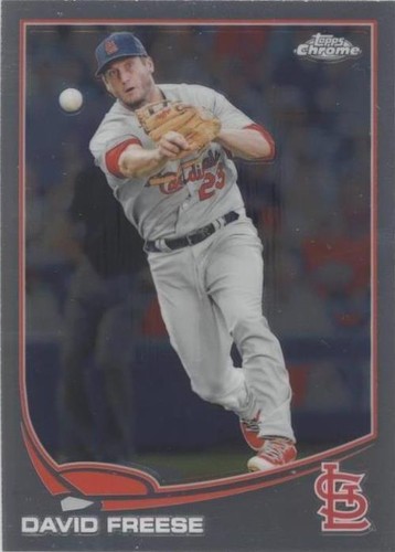 2013 Topps Chrome - David Freese #135
