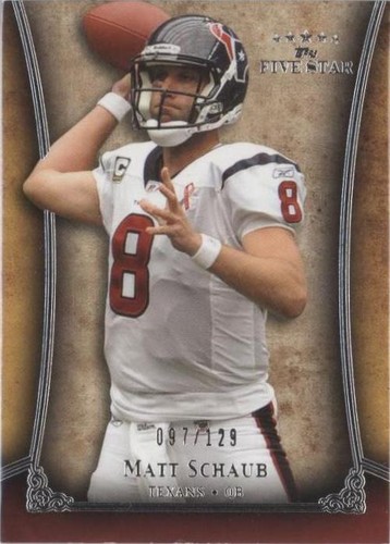 2011 Topps Five Star Matt Schaub #63