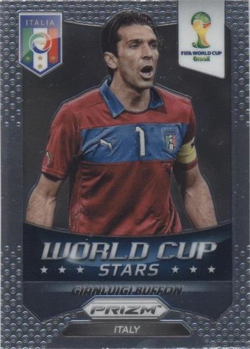 Gianluigi Buffon Panini 2014 Prize World Cup Autograph PSA 9