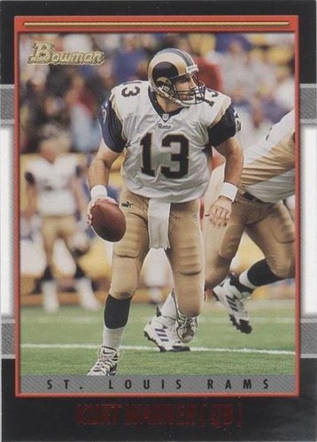 2001 Bowman Kurt Warner #63
