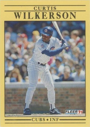 1991 Fleer - Curtis Wilkerson #438