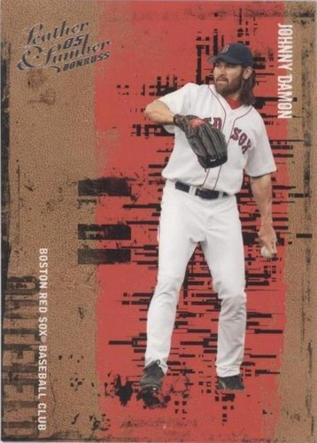2005 Donruss Leather & Lumber - Johnny Damon #70