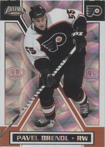 2002-03 Pacific Exclusive - Pavel Brendl #124