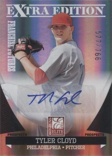 2011 Donruss Elite Extra Edition - Tyler Cloyd #158