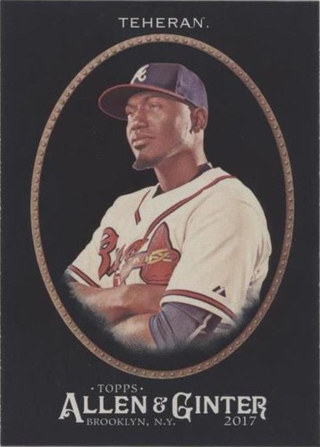 2017 Topps Allen & Ginter's X - Julio Teheran #71