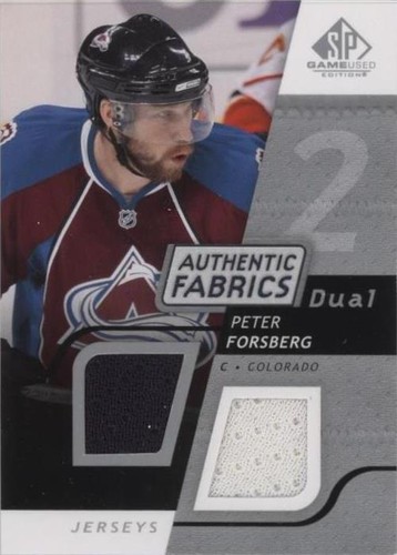 2008-09 SP Game Used Edition - Peter Forsberg #AF-PF