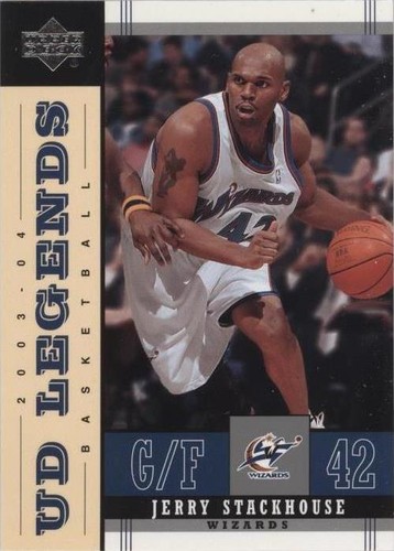 2003-04 Upper Deck UD Legends - Jerry Stackhouse #90