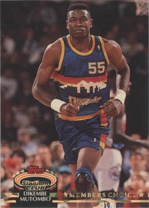 Topps Stadium Club 1992-93 - Dikembe Mutombo #196