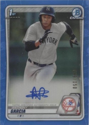 2020 Bowman - Anthony Garcia #CPA-AG