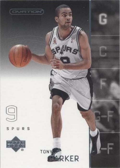 2002-03 Upper Deck Ovation - Tony Parker #77