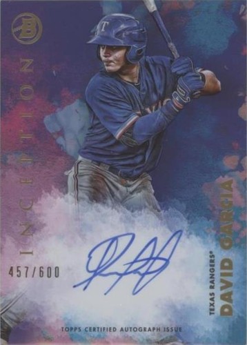2021 Bowman Inception - David Garcia #PA-DG
