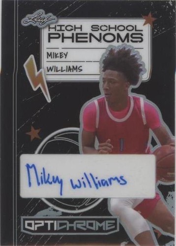 2022-23 Leaf Optichrome - Mikey Williams #HSP-MW1