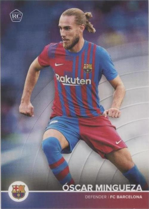 2021-22 Topps FC Barcelona Team Set Oscar Mingueza #7