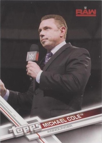 2017 Topps WWE - Michael Cole #24