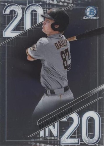 2020 Bowman Draft - Patrick Bailey #20IN20-PB