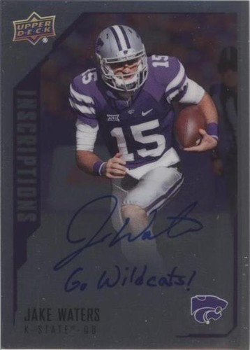 2015 Upper Deck Inscriptions Jake Waters #WA