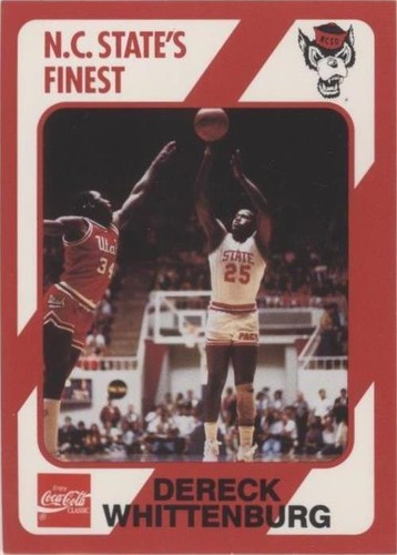1989 Collegiate Collection North Carolina State Wolfpack - Dereck Whittenburg #141