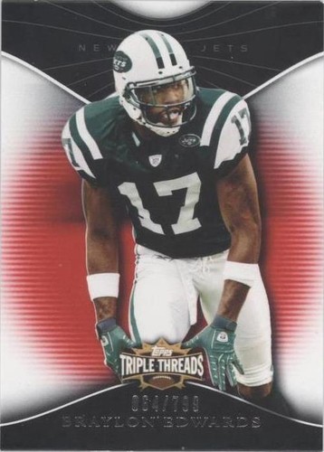 2009 Topps Triple Threads Braylon Edwards #80