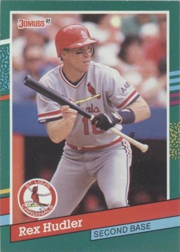 1991 Donruss - Rex Hudler #599