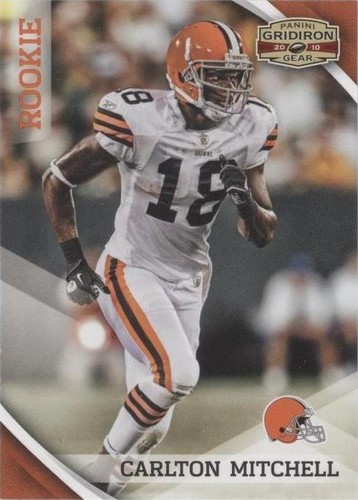 2010 Panini Gridiron Gear Carlton Mitchell #164